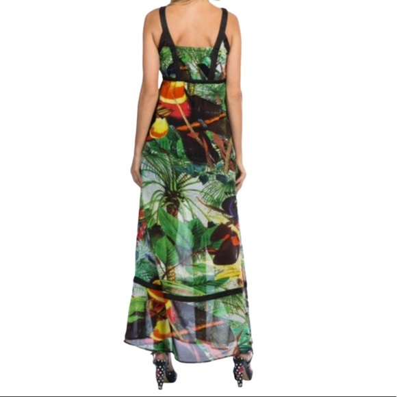 🆕 Desigual “Bulgaria” Multicoloured Maxi Dress - Women’s Size 2 - Picture 2 of 10